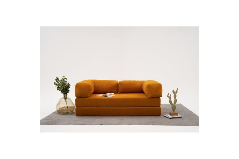 Sufian Sovesofa 2-sits - Oransje - Møbler - Sofaer - Sovesofaer