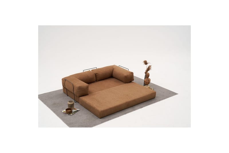 Sufian Sovesofa 2-sits - Sjokoladebrun - Møbler - Sofaer - Sovesofaer