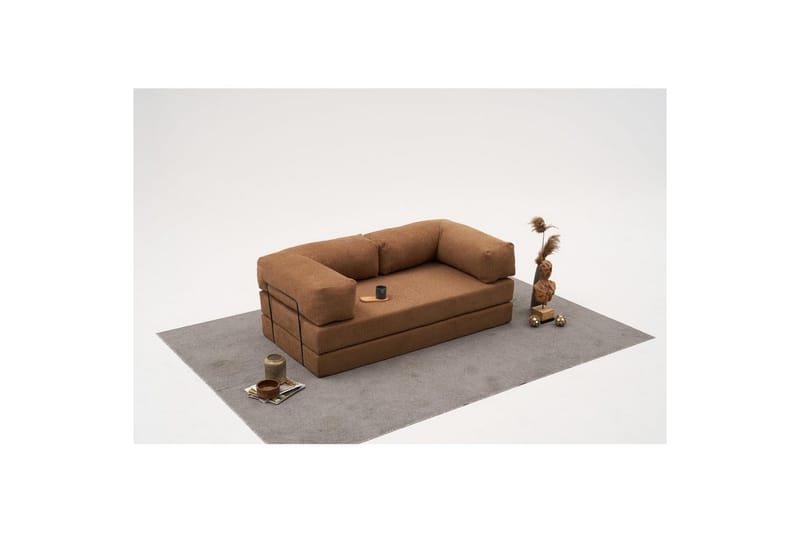 Sufian Sovesofa 2-sits - Sjokoladebrun - Møbler - Sofaer - Sovesofaer