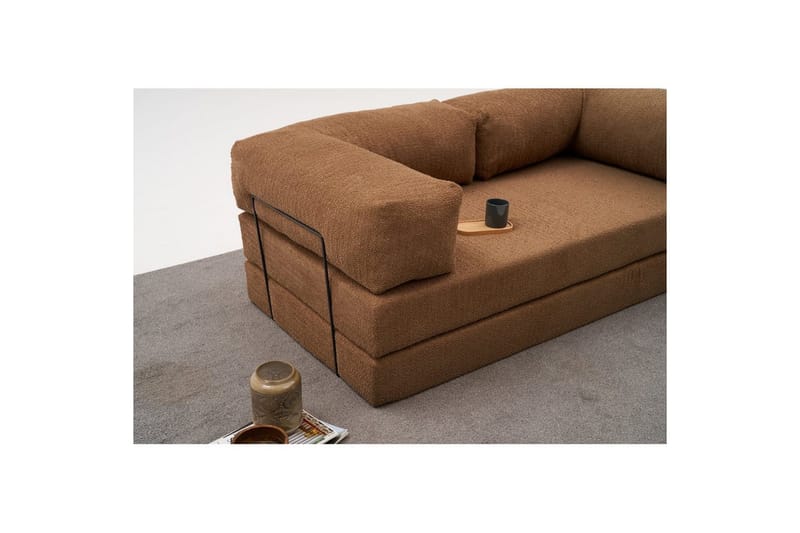 Sufian Sovesofa 2-sits - Sjokoladebrun - Møbler - Sofaer - Sovesofaer