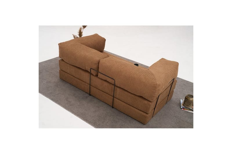 Sufian Sovesofa 2-sits - Sjokoladebrun - Møbler - Sofaer - Sovesofaer
