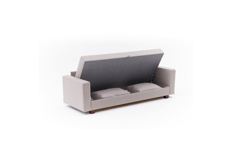 Sufian Sovesofa 3-sits - Beige - Møbler - Sofaer - Sovesofaer