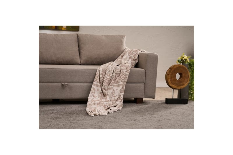 Sufian Sovesofa 3-sits - Beige - Møbler - Sofaer - Sovesofaer