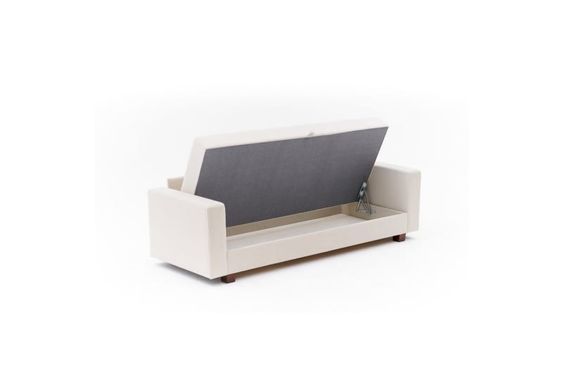 Sufian Sovesofa 3-sits - Cremehvit - Møbler - Sofaer - Sovesofaer