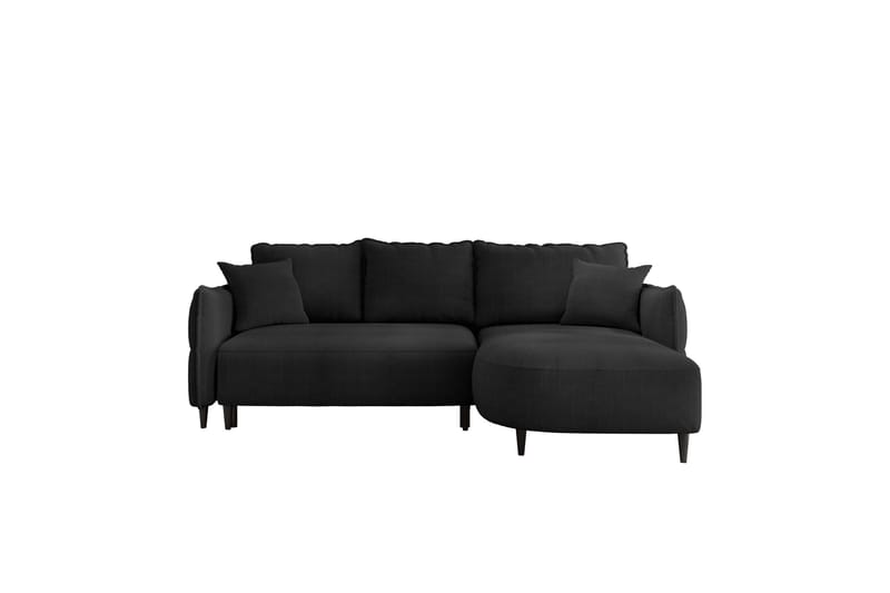 Sycylia Sofa med Divan 3-seter, Svart