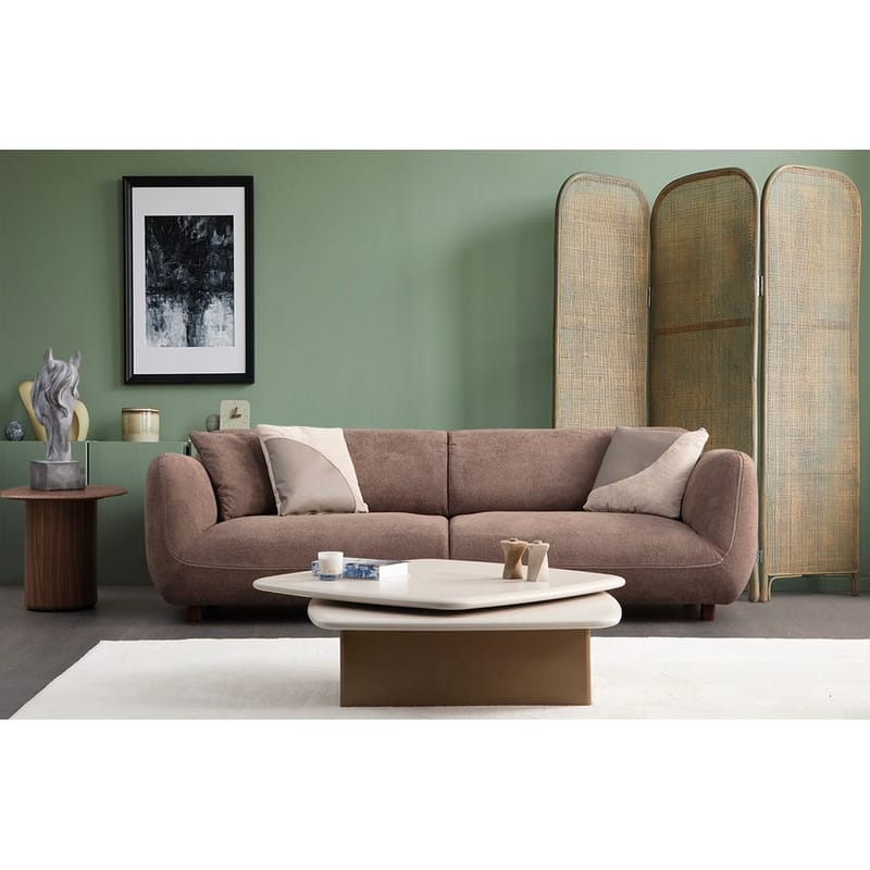 Talrosen 4-seters sofa - Brun - Møbler - Sofaer - 4 seter sofa