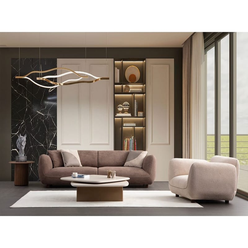 Talrosen 4-seters sofa - Brun - Møbler - Sofaer - 4 seter sofa