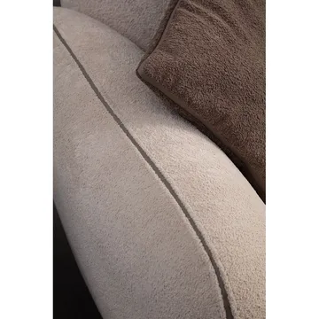 Talrosen 7-seters Hjørnesofa - Kremhvit - Møbler - Sofaer - Hjørnesofa