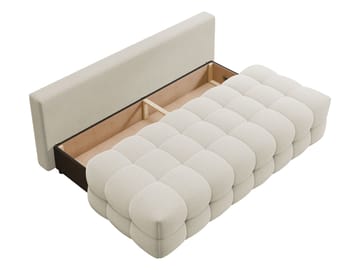 Talvar 3-seters sovesofa - beige - Møbler - Sofaer - Sovesofaer