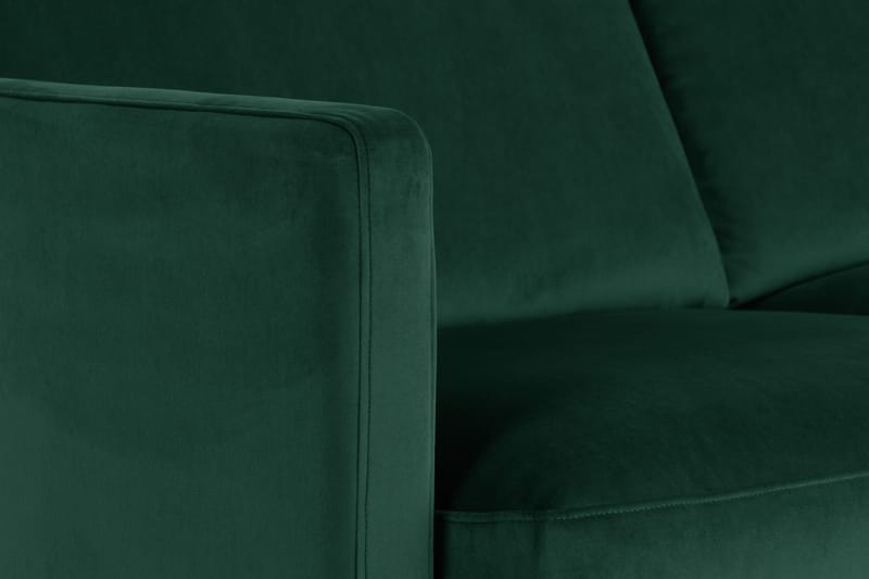 Teodin Hjørnesofa Fløyel - Grønn - Møbler - Sofaer - Hjørnesofa