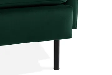 Teodin Hjørnesofa Fløyel - Grønn - Møbler - Sofaer - Hjørnesofa