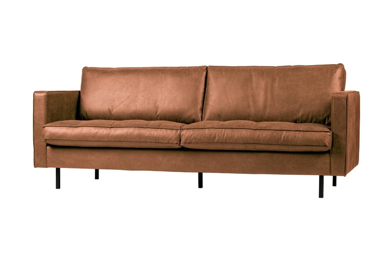 Teton 2,5-seters Sofa - Brun - Skinnsofaer - 2 seter sofa