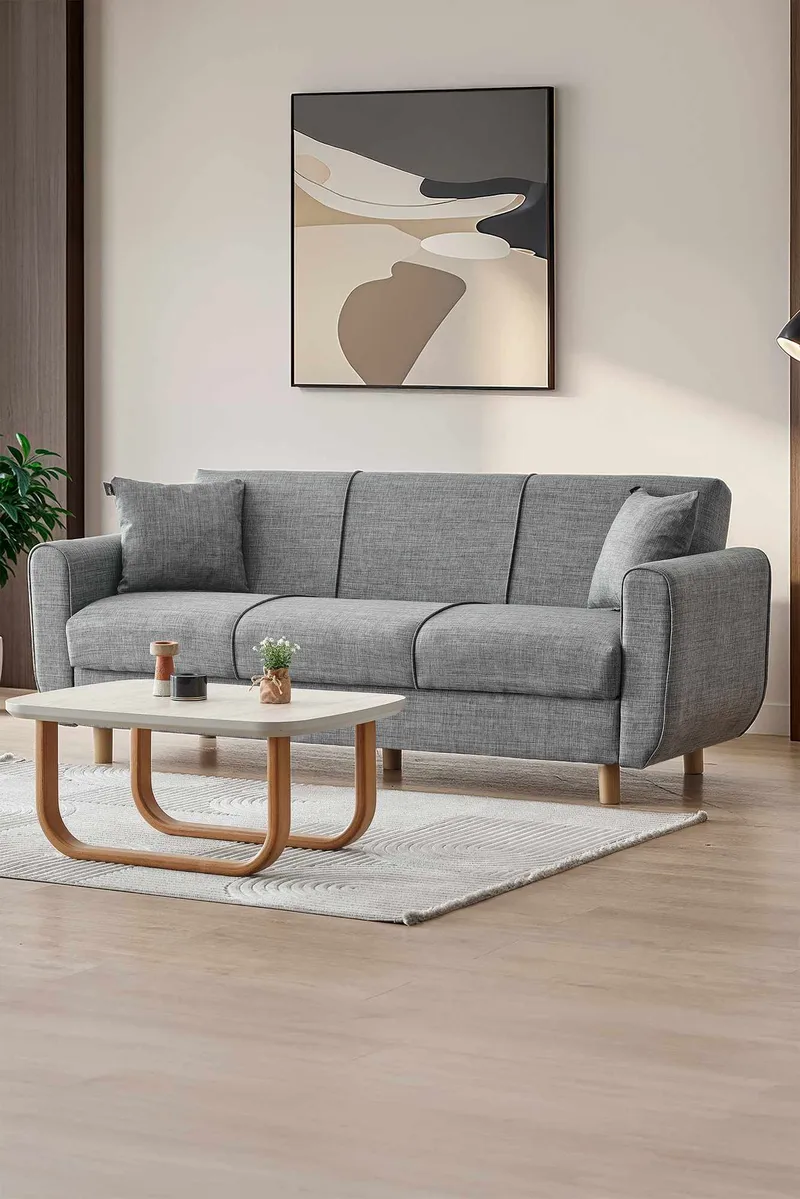 Torlan 3-seters sofa - Grå - Møbler - Sofaer - Sovesofaer