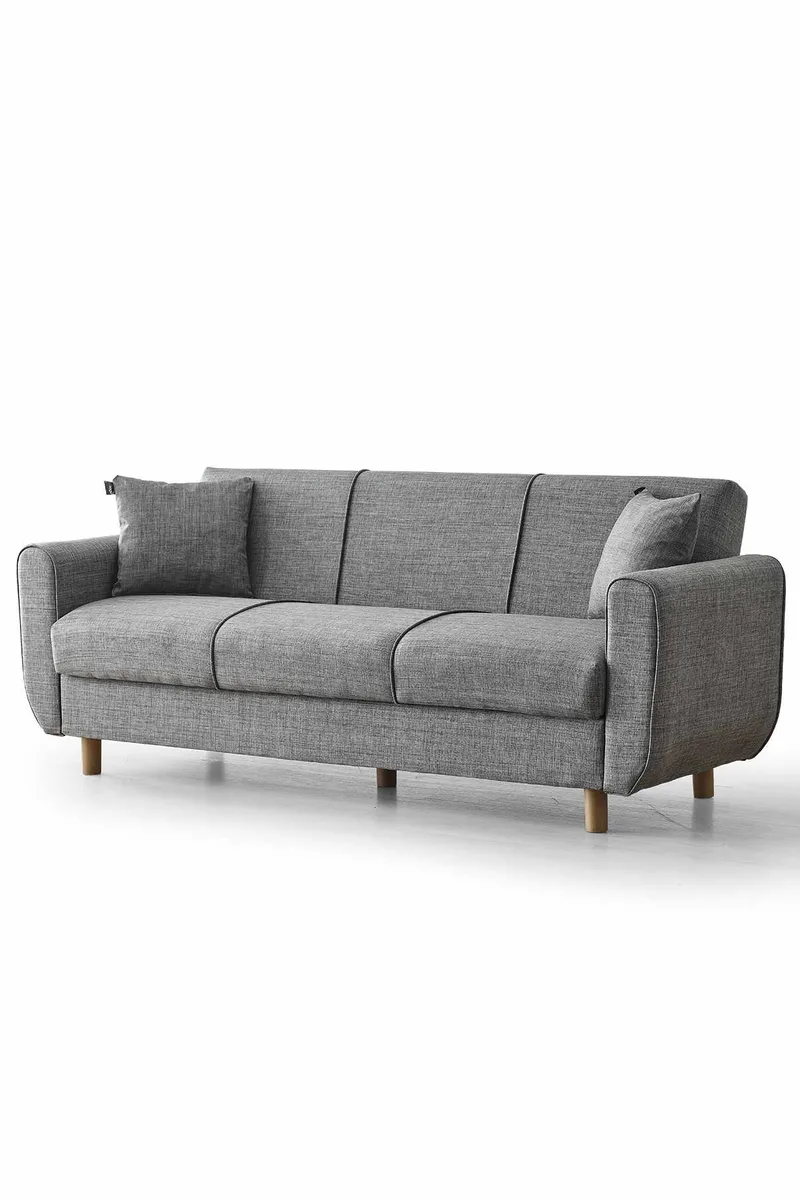 Torlan 3-seters sofa, Grå