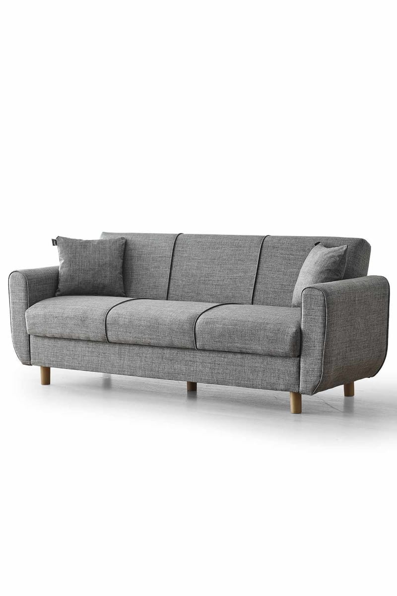 Torlan 3-seters sofa, Grå