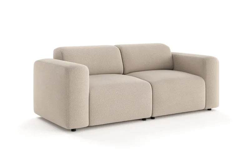 Torvasen 2-seters sofa i stoff - Beige - Møbler - Sofaer - 2 seter sofa