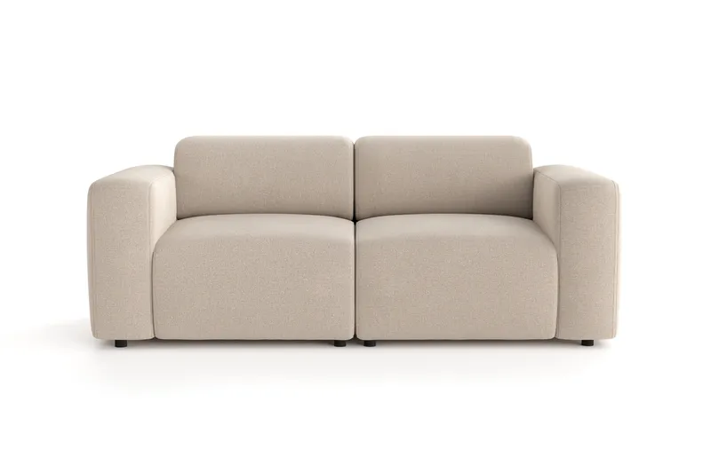 Torvasen 2-seters sofa i stoff - Beige - Møbler - Sofaer - 2 seter sofa