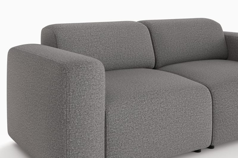 Torvasen 2-seters sofa i stoff - Grå - Møbler - Sofaer - 2 seter sofa