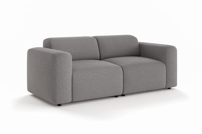 Torvasen 2-seters sofa i stoff - Grå - Møbler - Sofaer - 2 seter sofa