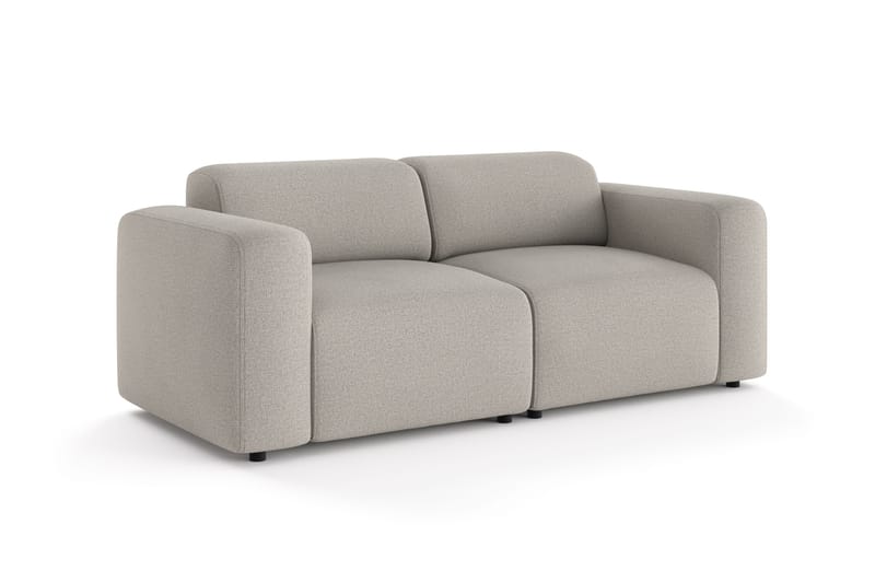 Torvasen 2-seters sofa i stoff - Lys grå - Møbler - Sofaer - 2 seter sofa