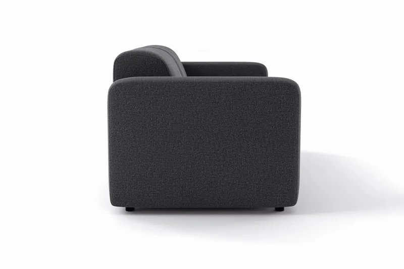 Torvasen 2-seters sofa i stoff - Svart - Møbler - Sofaer - 2 seter sofa