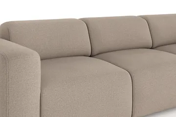 Torvasen 3-seters sofa i stoff - Greige - Møbler - Sofaer - Sofa 3 seter