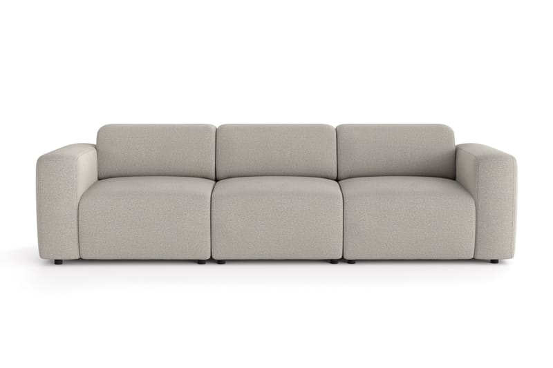 Torvasen 3-seters sofa i stoff - Lys grå - Møbler - Sofaer - Sofa 3 seter