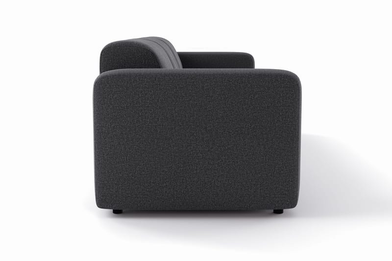 Torvasen 3-seters sofa i stoff - Svart - Møbler - Sofaer - Sofa 3 seter