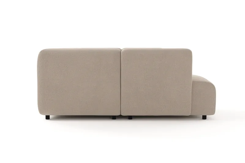 Torvasen 6-seters sofa med dobbeldivan i stoff - Beige - Møbler - Sofaer - U-sofa