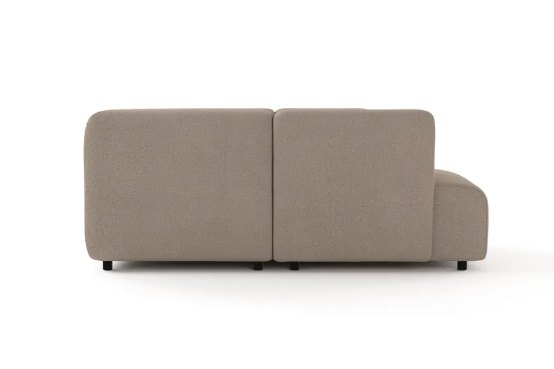 Torvasen 6-seters sofa med dobbeldivan i stoff - Greige - Møbler - Sofaer - U-sofa
