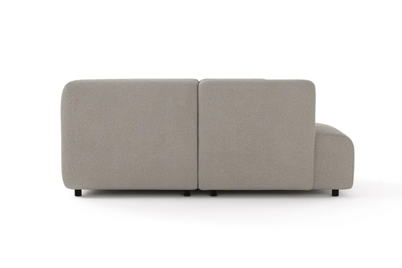 Torvasen 6-seters sofa med dobbeldivan i stoff - Lys grå - Møbler - Sofaer - U-sofa