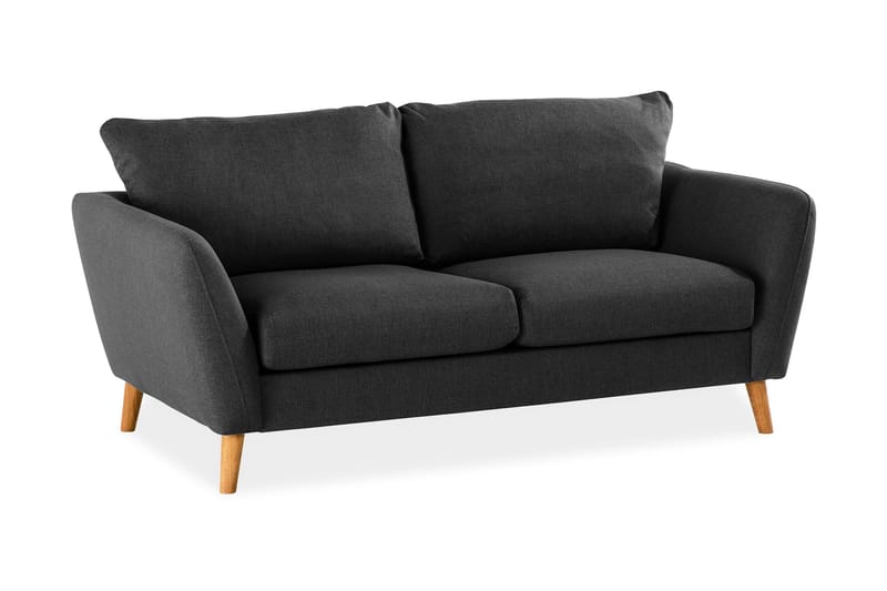 Trend 2-seters Sofa - Svart - 2 seter sofa