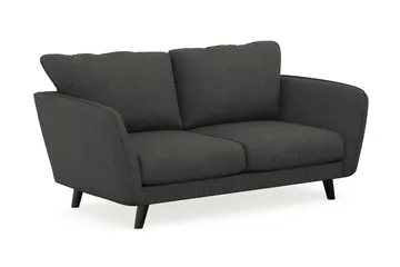 Trend Lyx 2-seters Manchestersofa - Mørkegrå - Møbler - Sofaer - 2 seter sofa