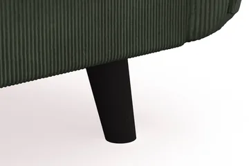 Trend Lyx 2-seters Manchestersofa - Mørkegrønn - Møbler - Sofaer - 2 seter sofa