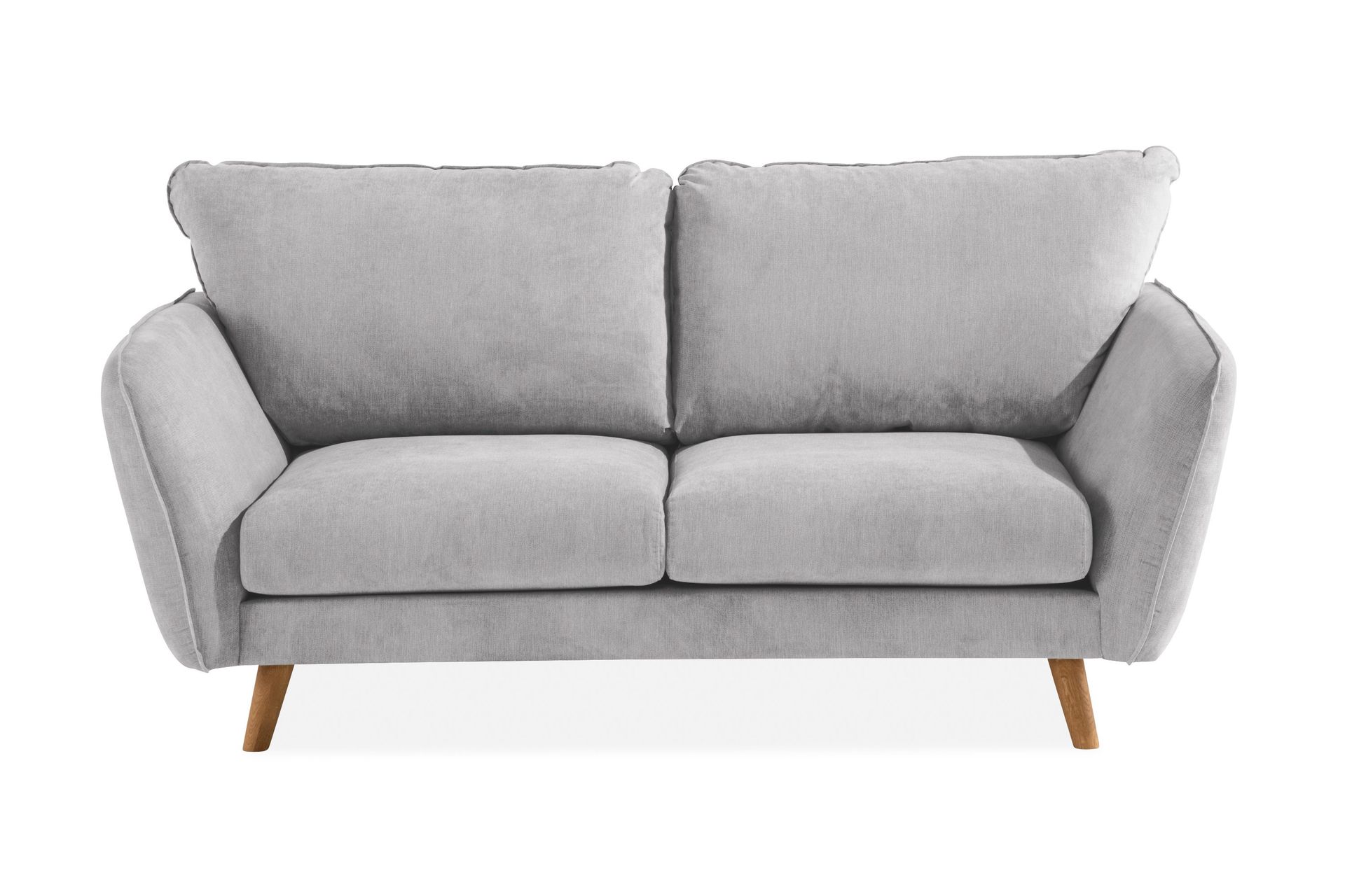 Trend Lyx 2-seters Stoffsofa - Lys grå