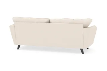 Trend Lyx 3-seters Manchestersofa - Beige - Møbler - Sofaer - Sofa 3 seter