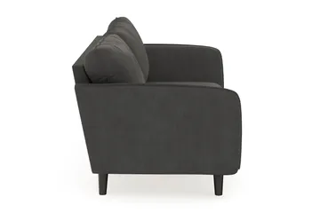 Trend Lyx 3-seters Manchestersofa - Mørkegrå - Møbler - Sofaer - Sofa 3 seter
