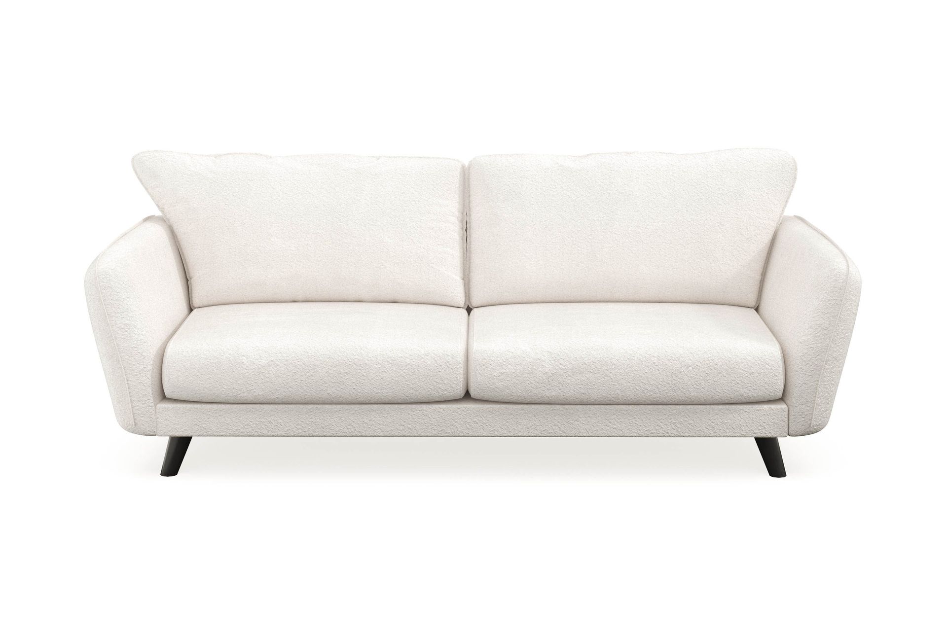 Trend Lyx 3-seters Sofa i Bouclé - Hvit