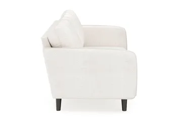 Trend Lyx 3-seters Sofa i Bouclé - Hvit - Møbler - Sofaer - Sofa 3 seter