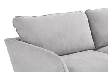 Trend Lyx 3-seters Stoffsofa - Lys grå - Møbler - Sofaer - Sofa 3 seter