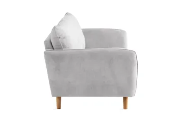 Trend Lyx 3-seters Stoffsofa - Lys grå - Møbler - Sofaer - Sofa 3 seter