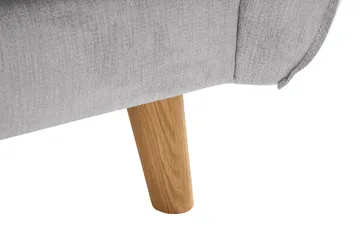 Trend Lyx 3-seters Stoffsofa - Lys grå - Møbler - Sofaer - Sofa 3 seter