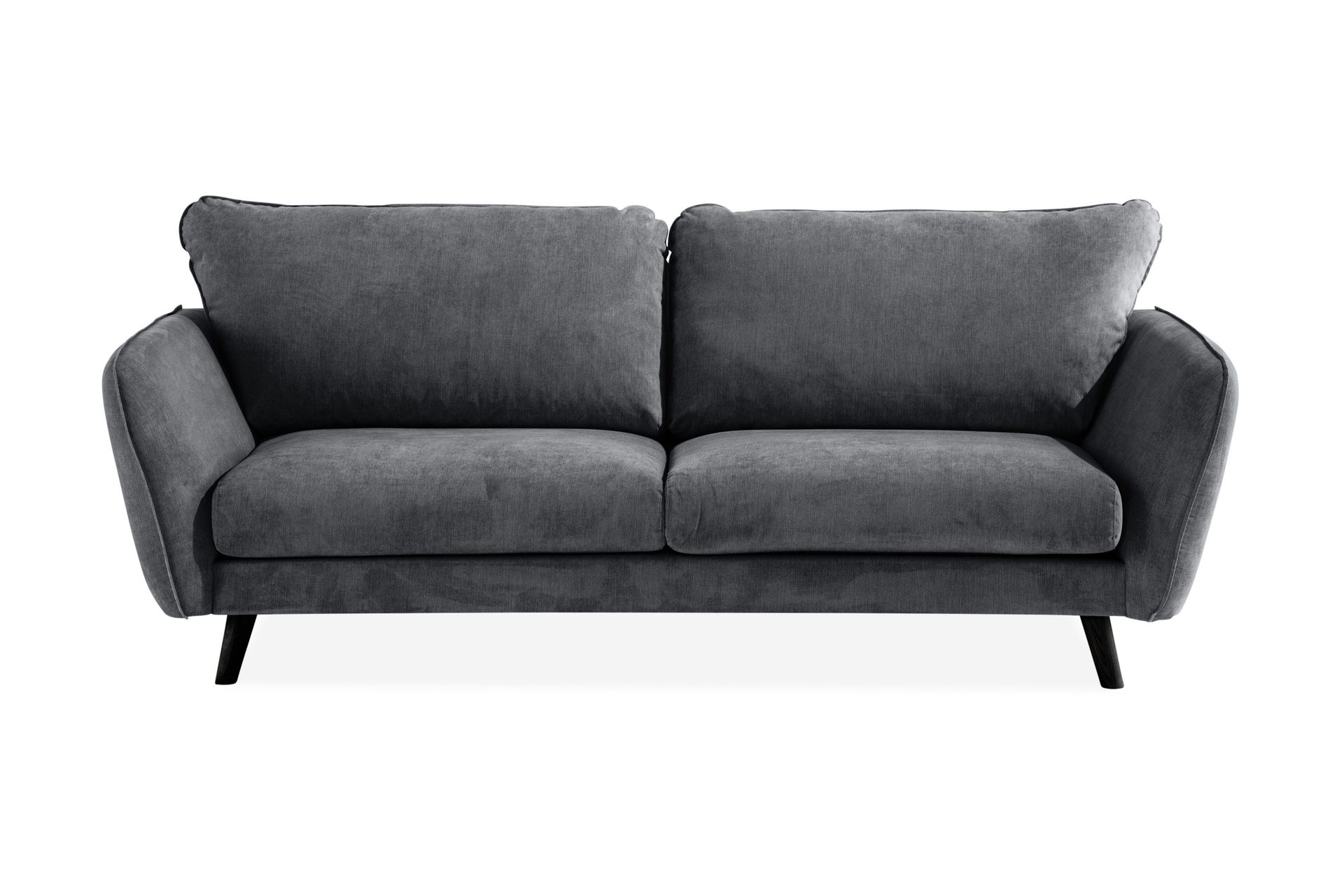 Trend Lyx 3-seters Stoffsofa - Mørk grå