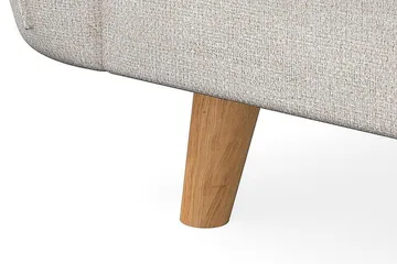 Trend Lyx 4-seters Venstrevendt U-formet Sofa med Divan og Sjeselong i Stoff - Beige - Møbler - Sofaer - U-sofa