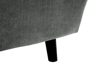 Trend Lyx 6-seter Vendbar L-formet Hjørnesofa i Stoff - Grå - Møbler - Sofaer - Hjørnesofa