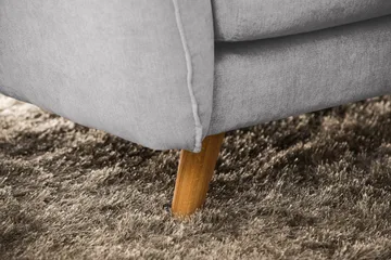 Trend Lyx 6-seters Vendbar L-formet Hjørnesofa i Stoff - Lys grå - Møbler - Sofaer - Hjørnesofa