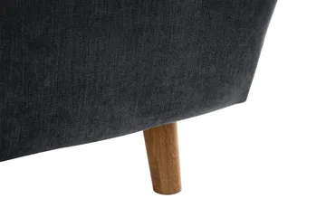 Trend Lyx 6-seters Vendbar L-formet Hjørnesofa i Stoff - Mørk grå - Møbler - Sofaer - Hjørnesofa