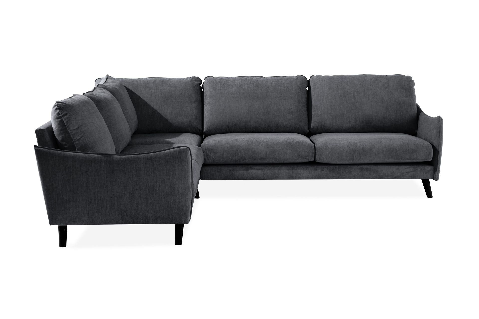 Trend Lyx Hjørnesofa Vendbar - Mørkegrå