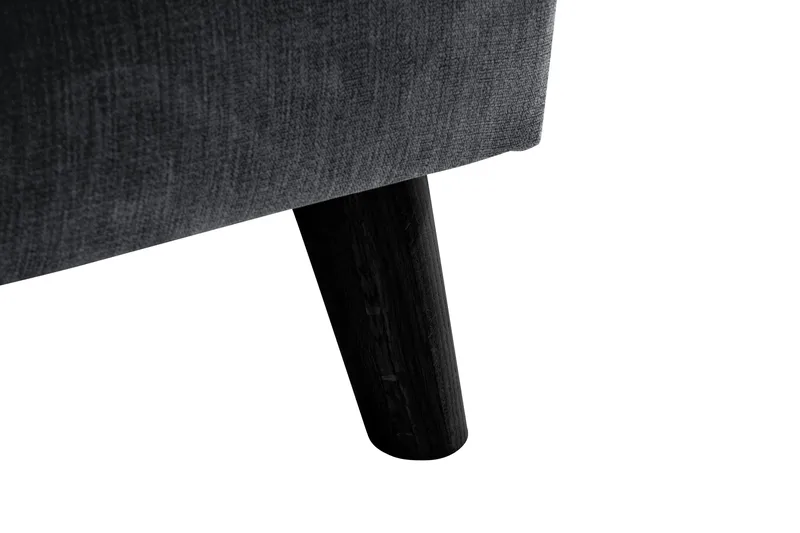 Trend Lyx U-Sofa med Divan Høyre - Mørkegrå - Møbler - Sofaer - U-sofa