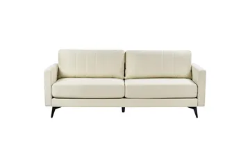 Tuba Sofa 3-seter - Beige/Svart - Møbler - Sofaer - Sofa 3 seter